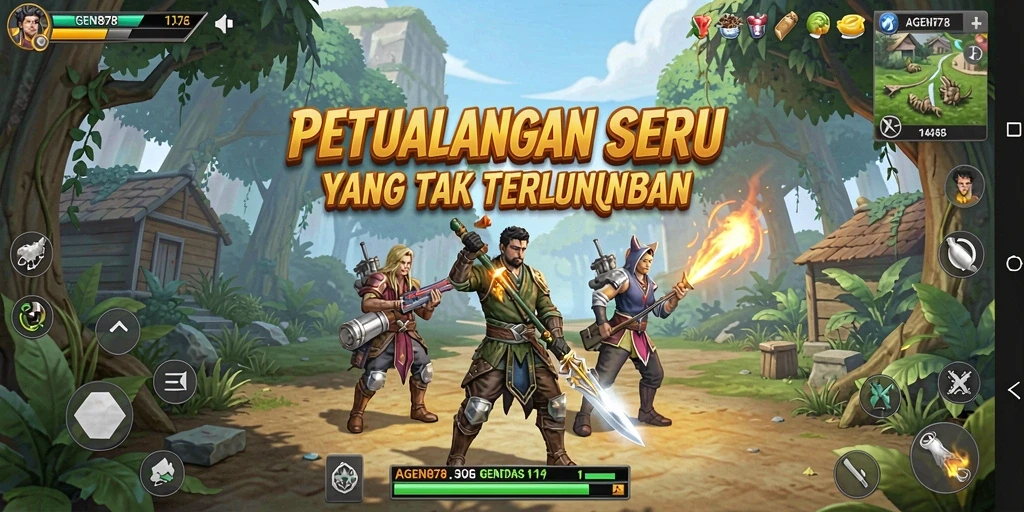 Gameplay seru dan tantangan petualangan di AGEN878.