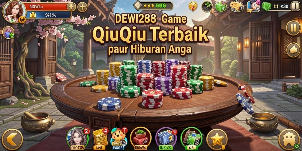 Screenshot DEWI288 menampilkan gameplay QiuQiu yang seru.