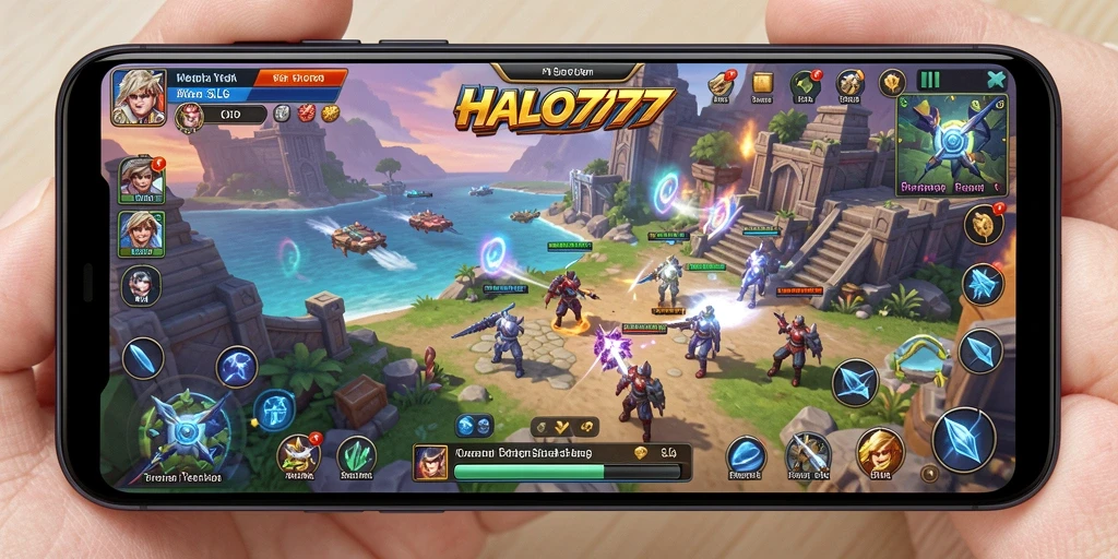 Tampilan gameplay menarik di HALO777 yang penuh strategi.