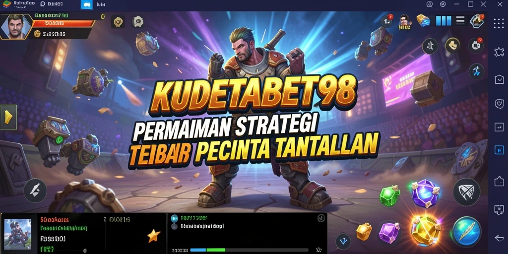Tampilan menarik dari gameplay KUDETABET98 yang penuh strategi.