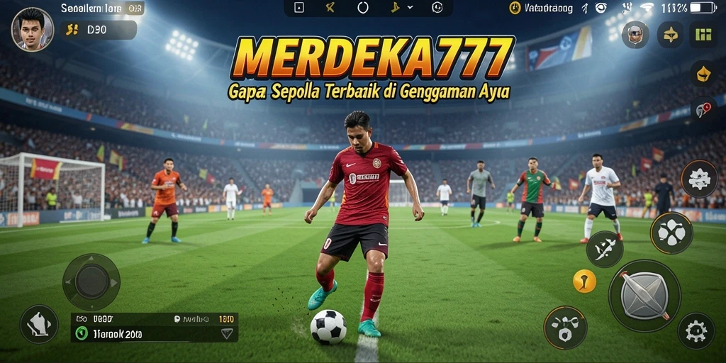 Screenshot dari gameplay menarik di MERDEKA777