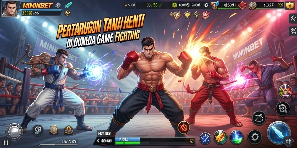 Tampilan gameplay seru dan menegangkan di MIMINBET.