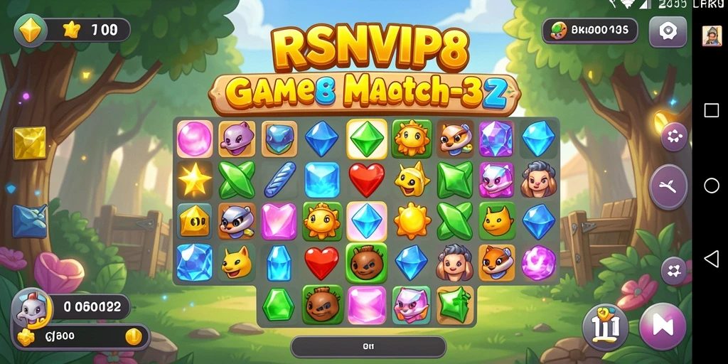 Tampilan gameplay RSNVIP8 yang seru dan menantang.
