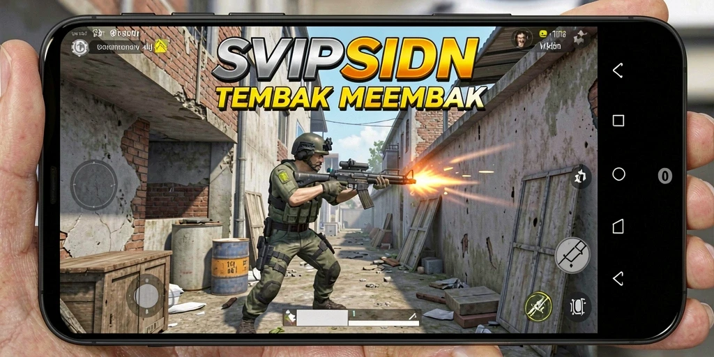 Tampilan gameplay SVIPSIDN yang menegangkan dan seru.