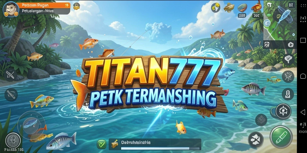Gameplay menarik memancing di TITAN777 dengan grafis yang menawan.
