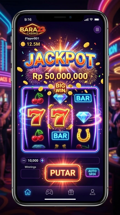 Tampilan antarmuka aplikasi bara22 yang intuitif dan mudah digunakan.